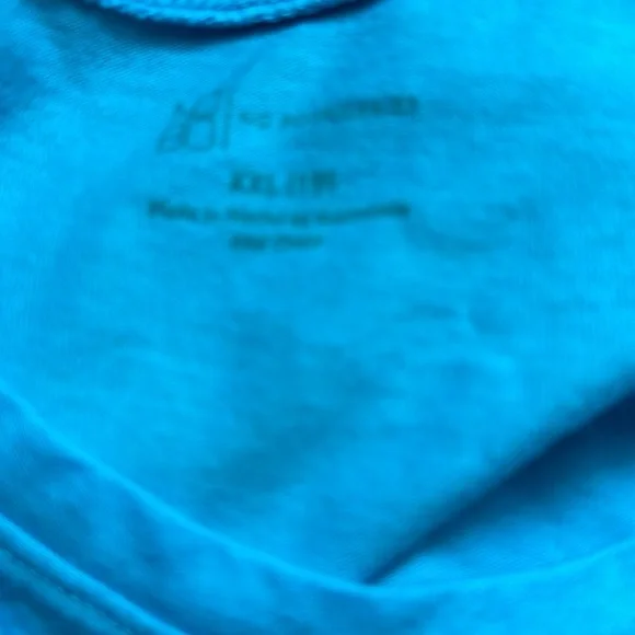 No Boundaries T shirt Size XXL (19) aqua blue - Picture 3 of 5